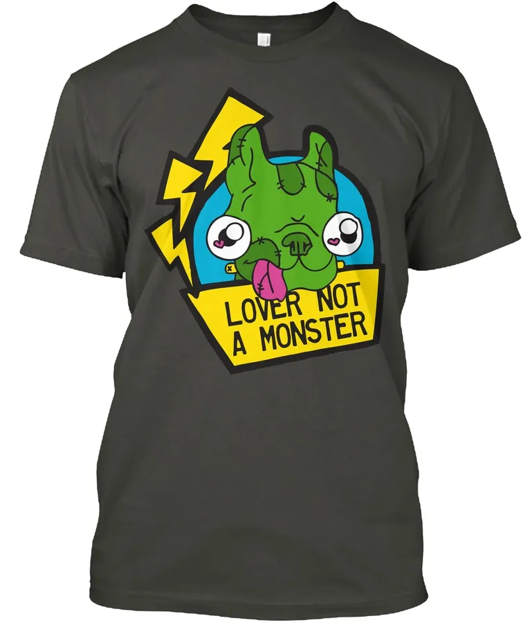 80s Lover Monster Halloween Frenchie Tee