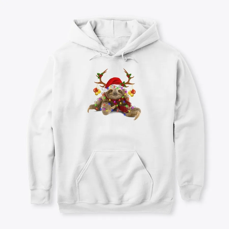 Sloth Christmas Sticker