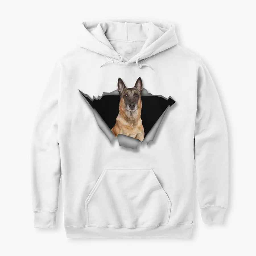 3d Belgian Malinois Sticker