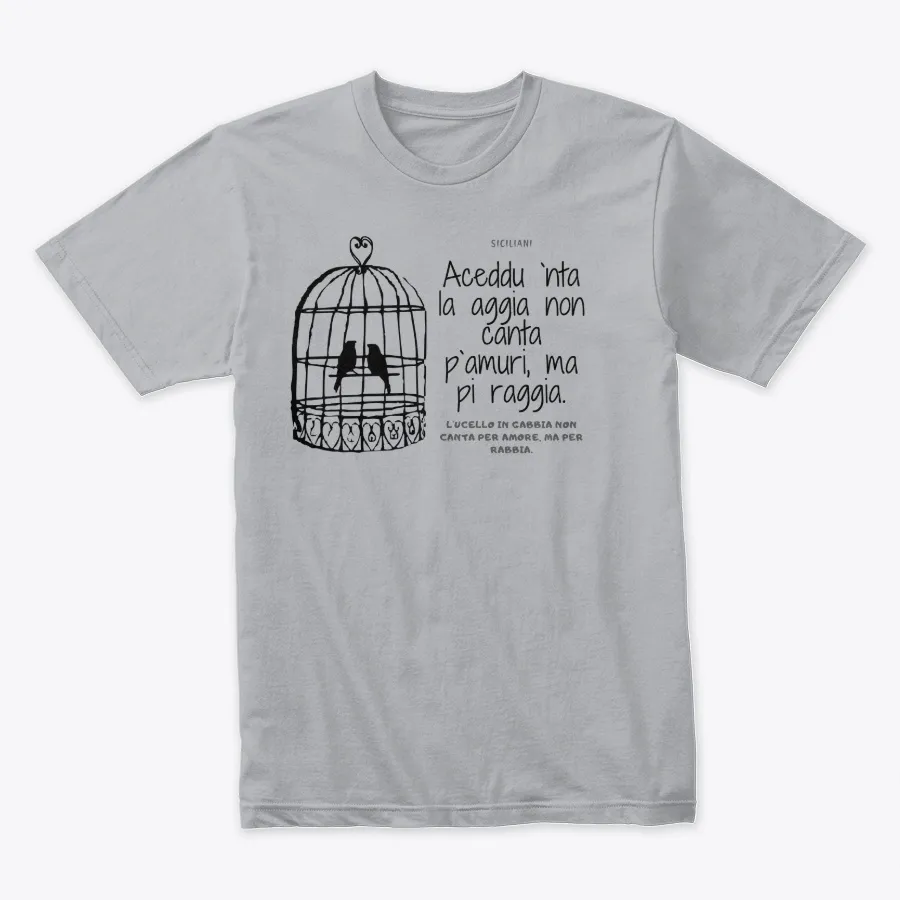 T-shirt Ucello In Gabbia Tubias