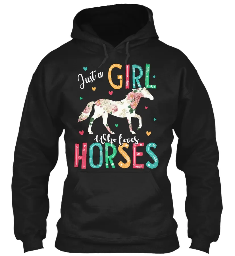 Just A Girl Who Loves Horses Gift Girls