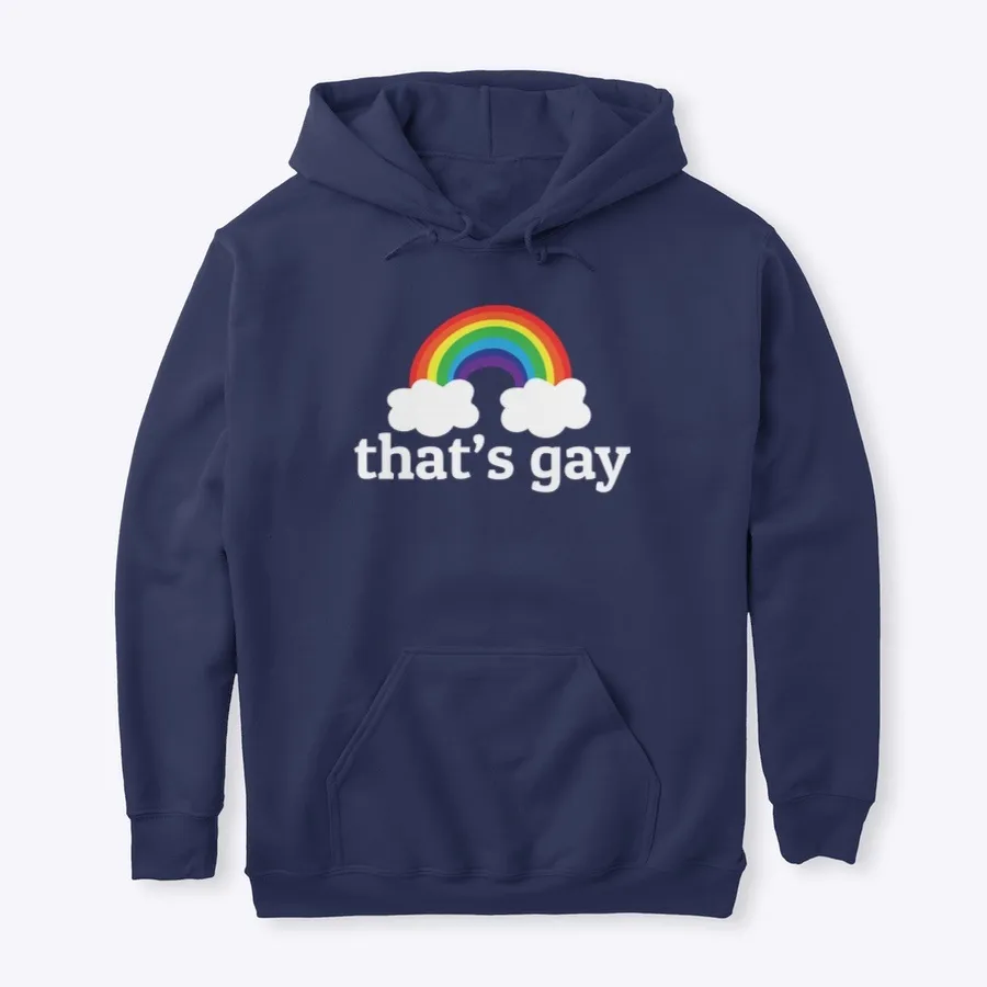 Thats Gay In White
