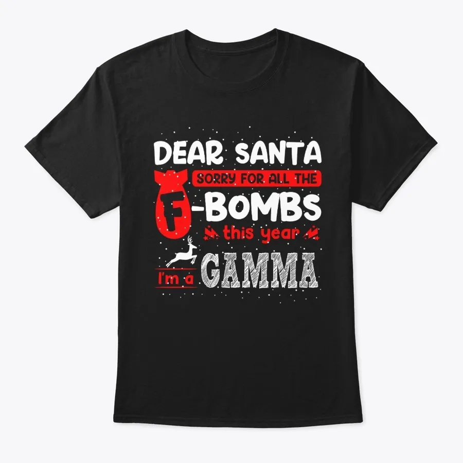 X-mas Best Gifts Gamma Dear Santa Tee
