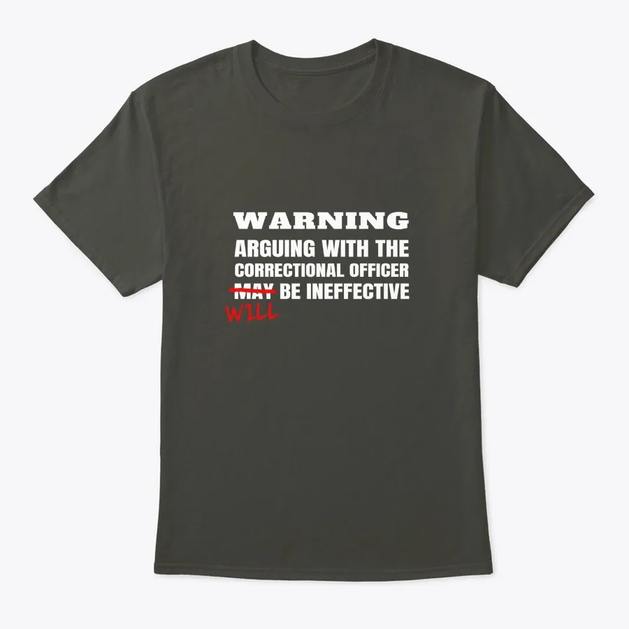 Warning Arguing Correctional Officer Is