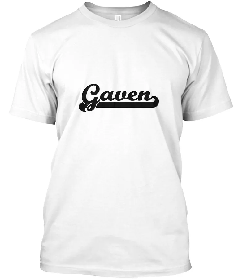 Gaven Classic Retro Name Design