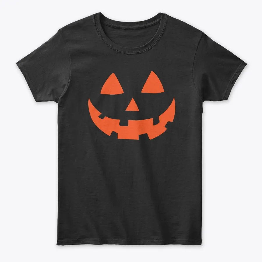 Scary Halloween Pumpkin Tees