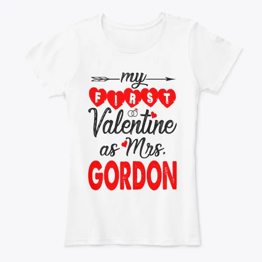 My First Valentine As Mrs Gordon