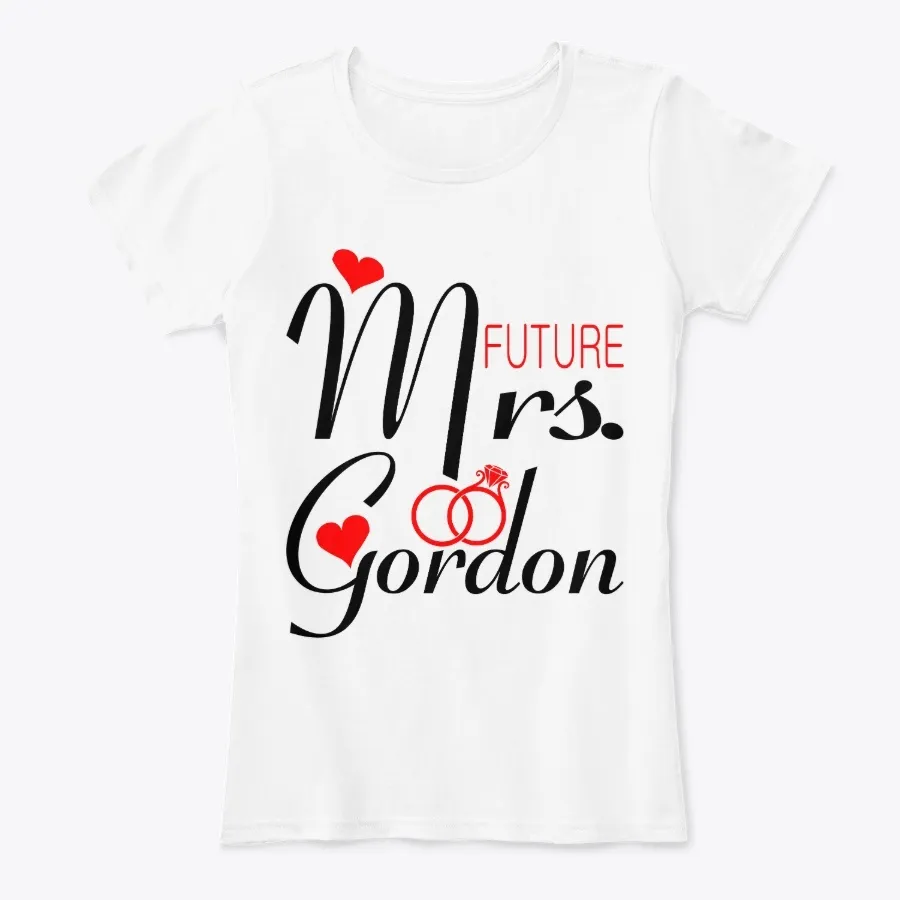 Future Mrs Gordon Valentine Gift