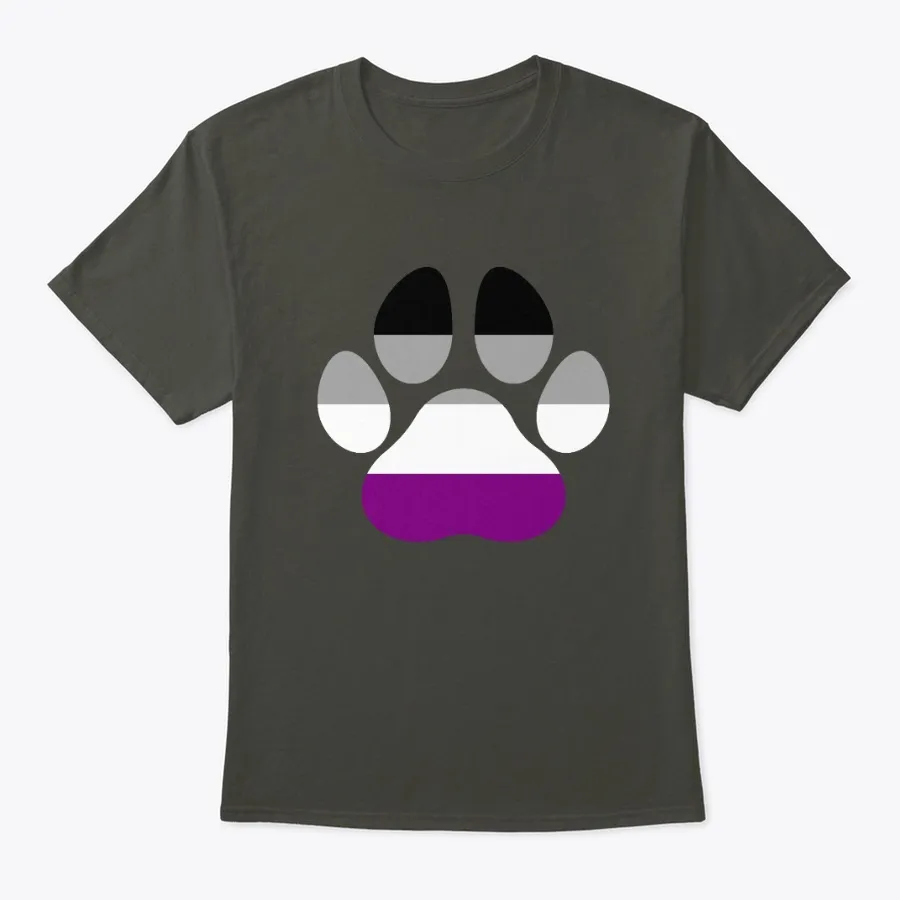 Asexual Pride Pawprint