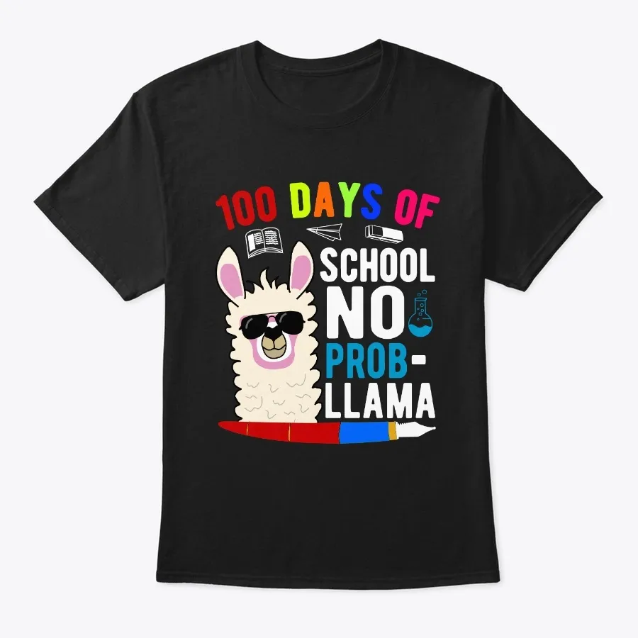 Happy 100 Days Of School No Probllama