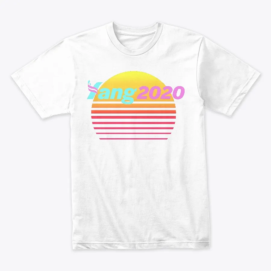 Andrew Yang 2020 Sunset Gradient