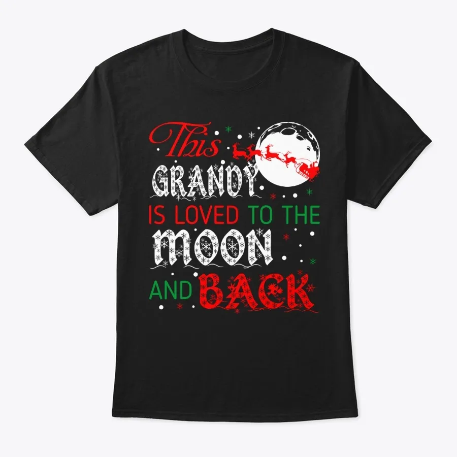 Grandy Loved To Moon And Back Christmas