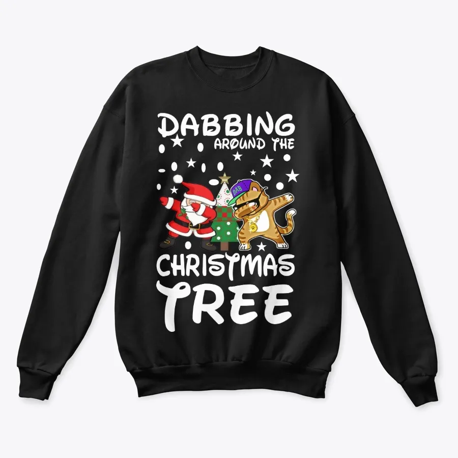Dabbing Around The Christmas Tree