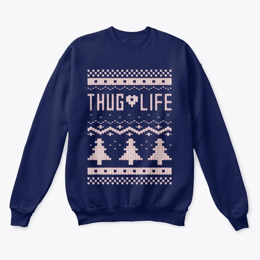Thug Life Ugly Christmas Sweater