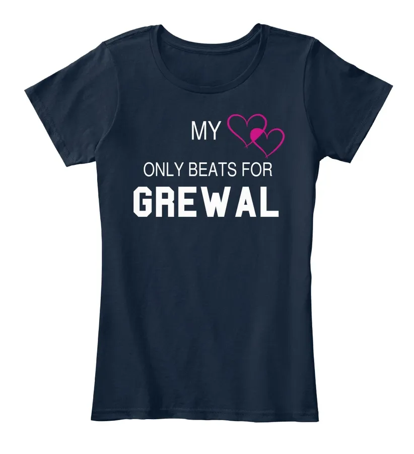 My Heart Only Beats For Grewal Tee