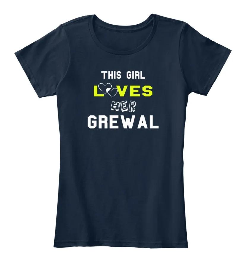 "My Heart Only Beats For Grewal Tee - Names t-shirt"