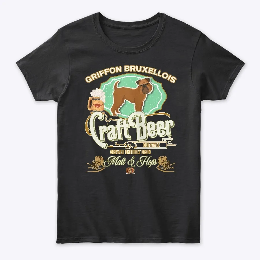 Griffon Bruxellois Gifts-dog Beer Lover