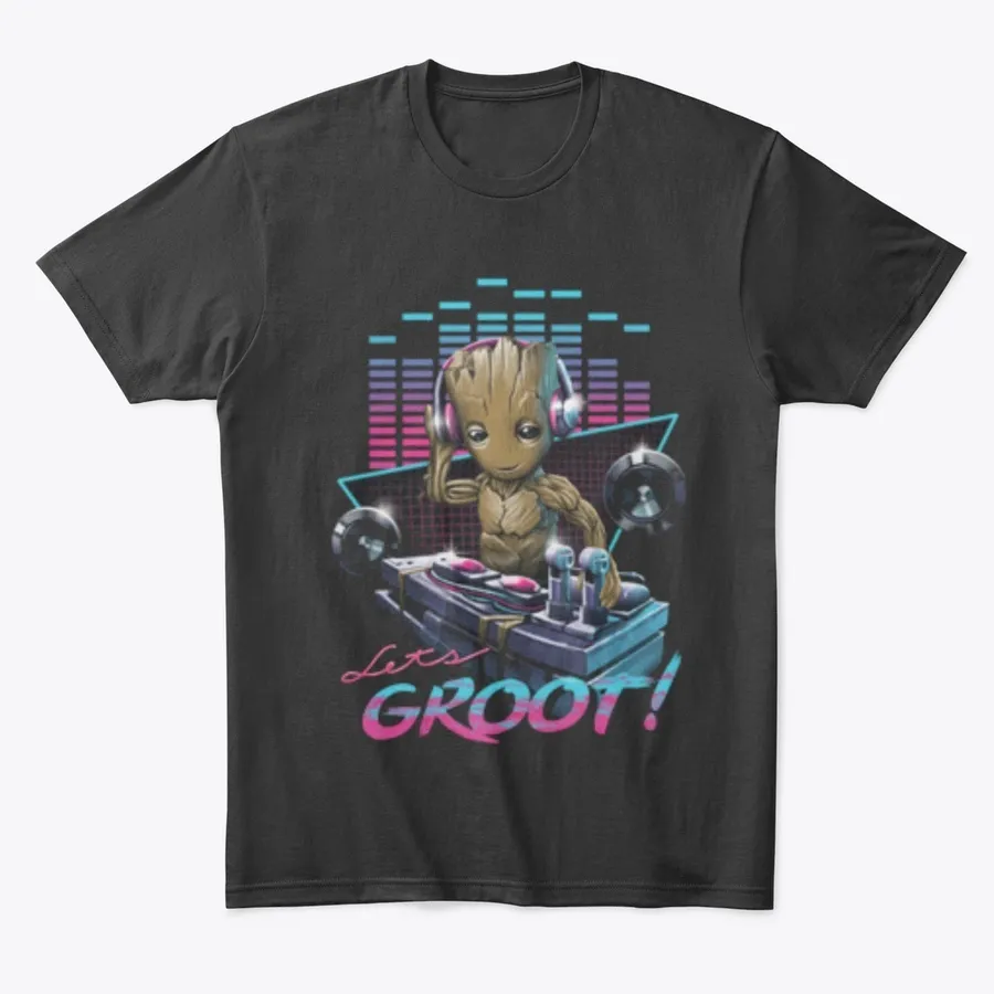 Lets Groot Shirt Mens T-shirt