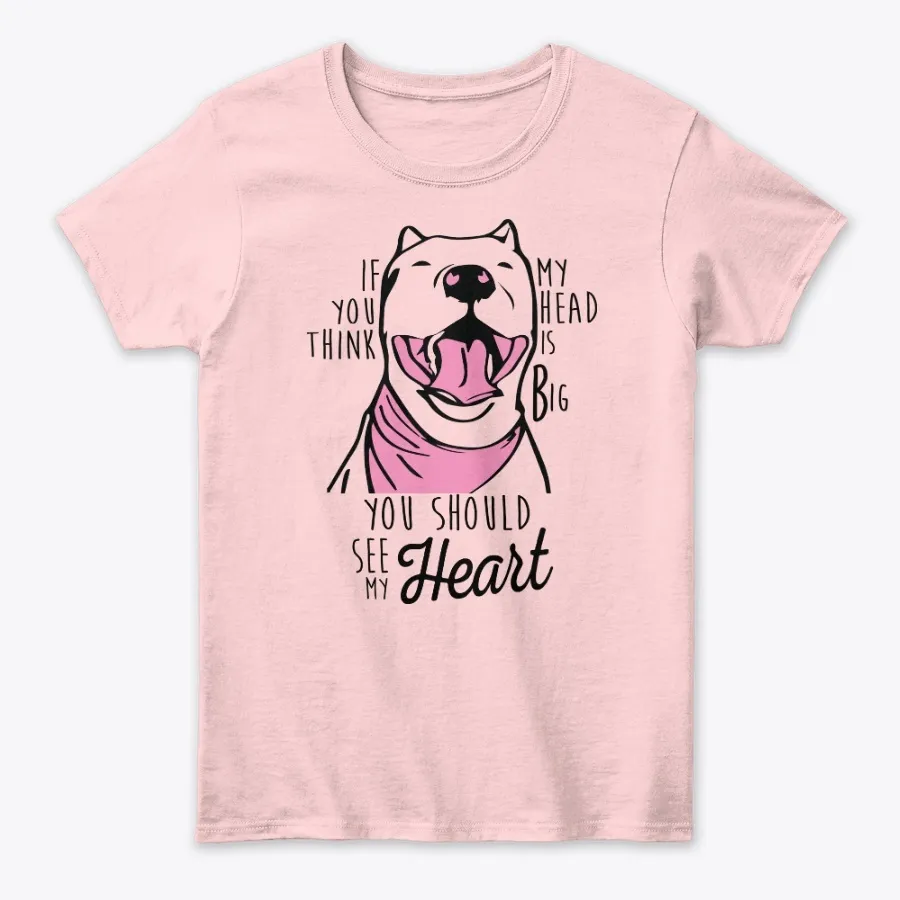 Pit Bull Drawing Rescue Mom Gifts