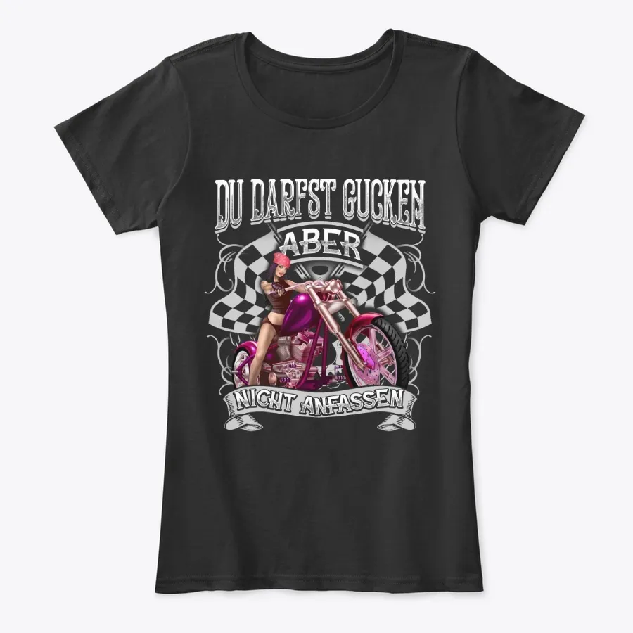 Motorrad Du Darfst Gucken T-shirt