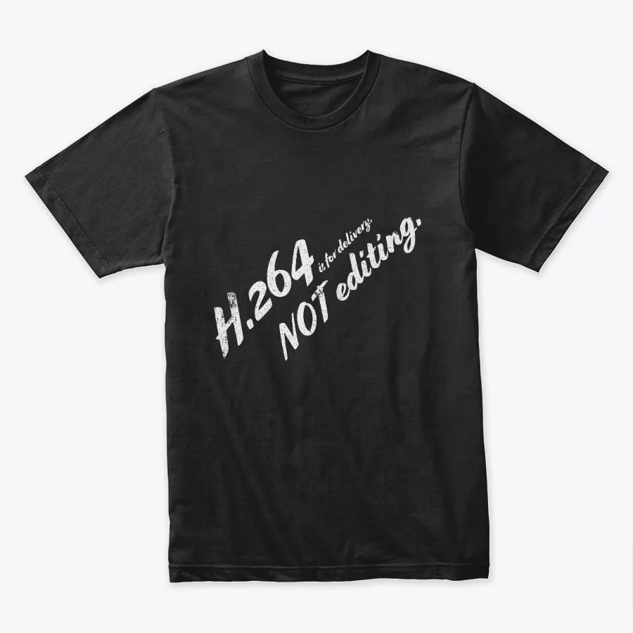 H264 Is For Delivery Not Editing