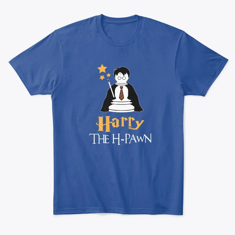 Chess Harry The H-pawn Tee