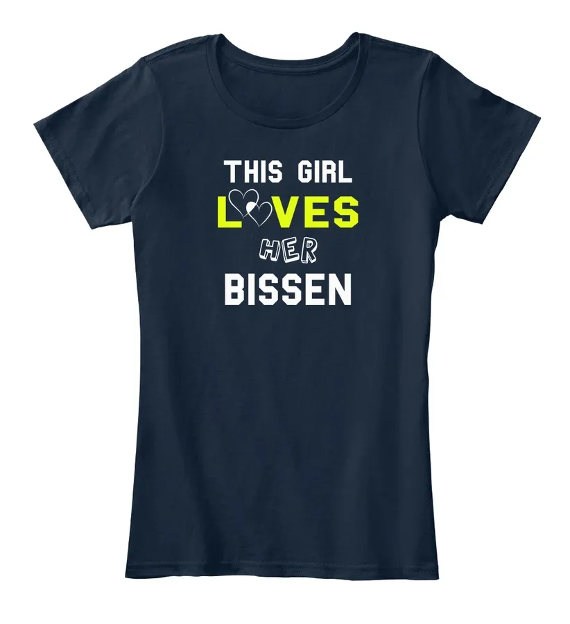This Girl Loves For Bissen Tee - Names t-shirt