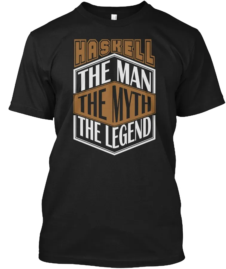 Haskell The Man The Legend Thing T-shirts