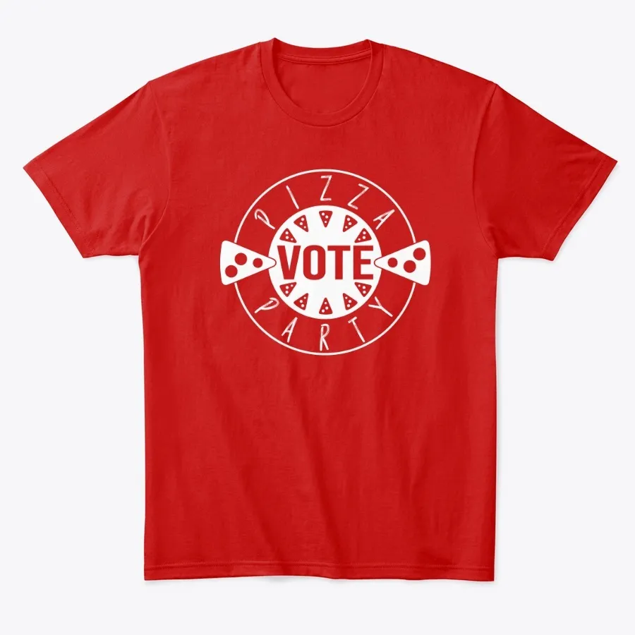 Vote Pizza Party - Funny Foodie