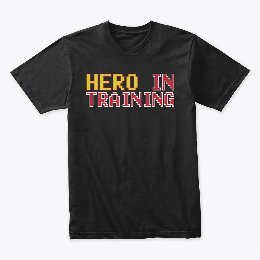 Hero In Training Funny Superhero Tee