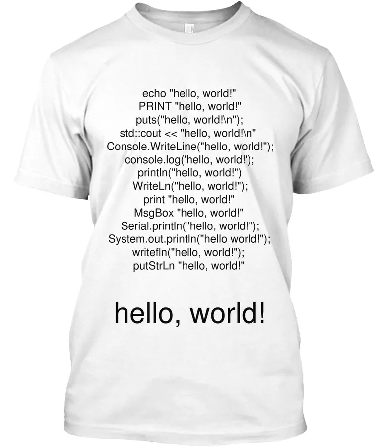 Hello World - Programming