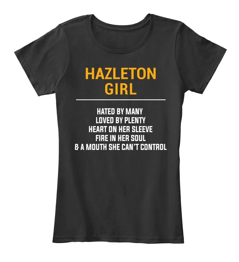 Hazleton Pa Girl - Heart On Sleeve Customizable City