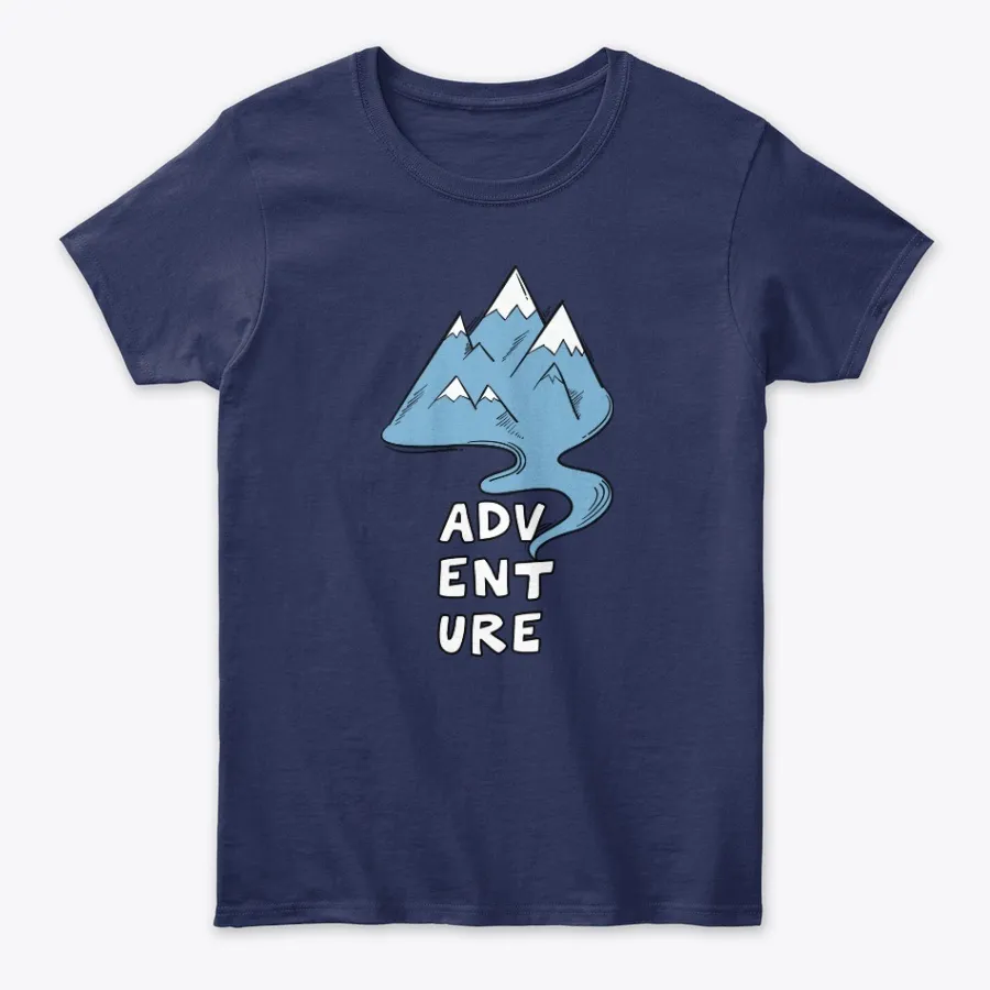 "Mountain Hiking Camping Adventure - Names t-shirt"