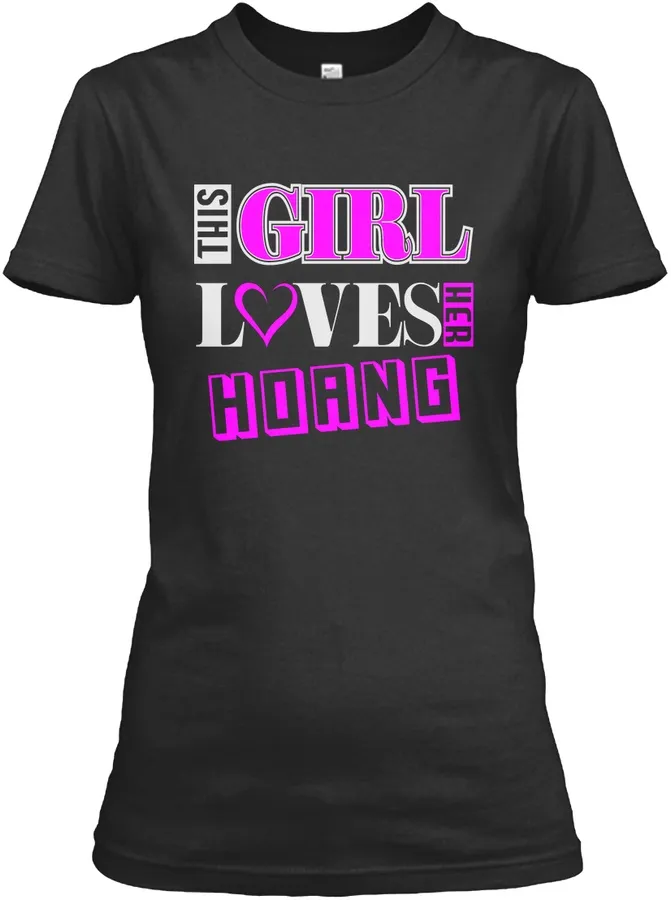 This Girl Loves Hoang Name T-shirts