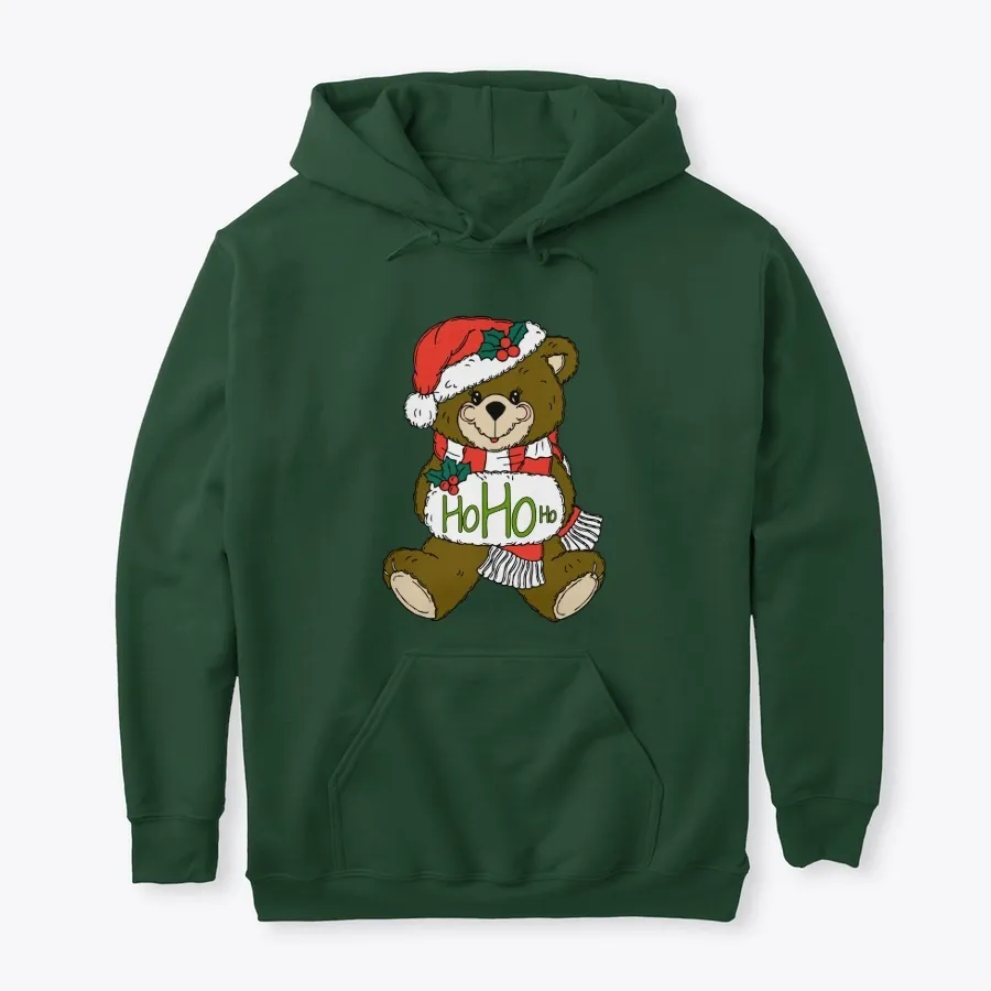 Christmas Santa - Chubby Bear - Hohoho