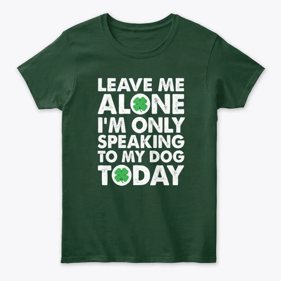 Dog Lovers St Patricks Green Mood