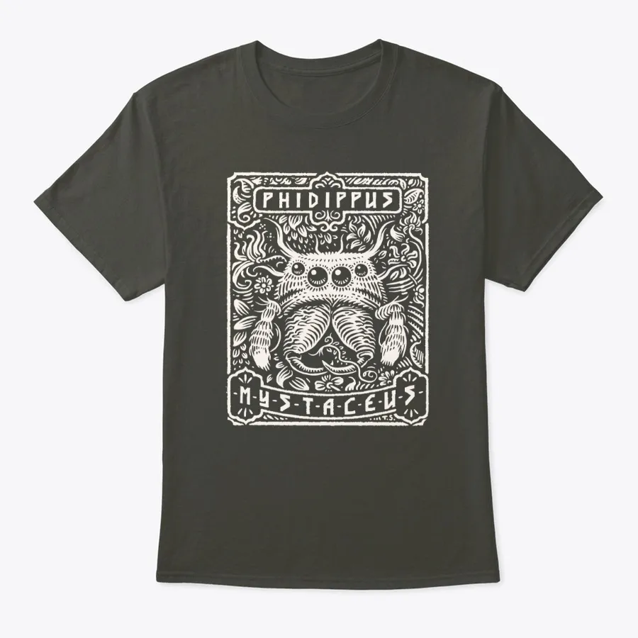 Phidippus Mystaceus Jumping Spider Shirt