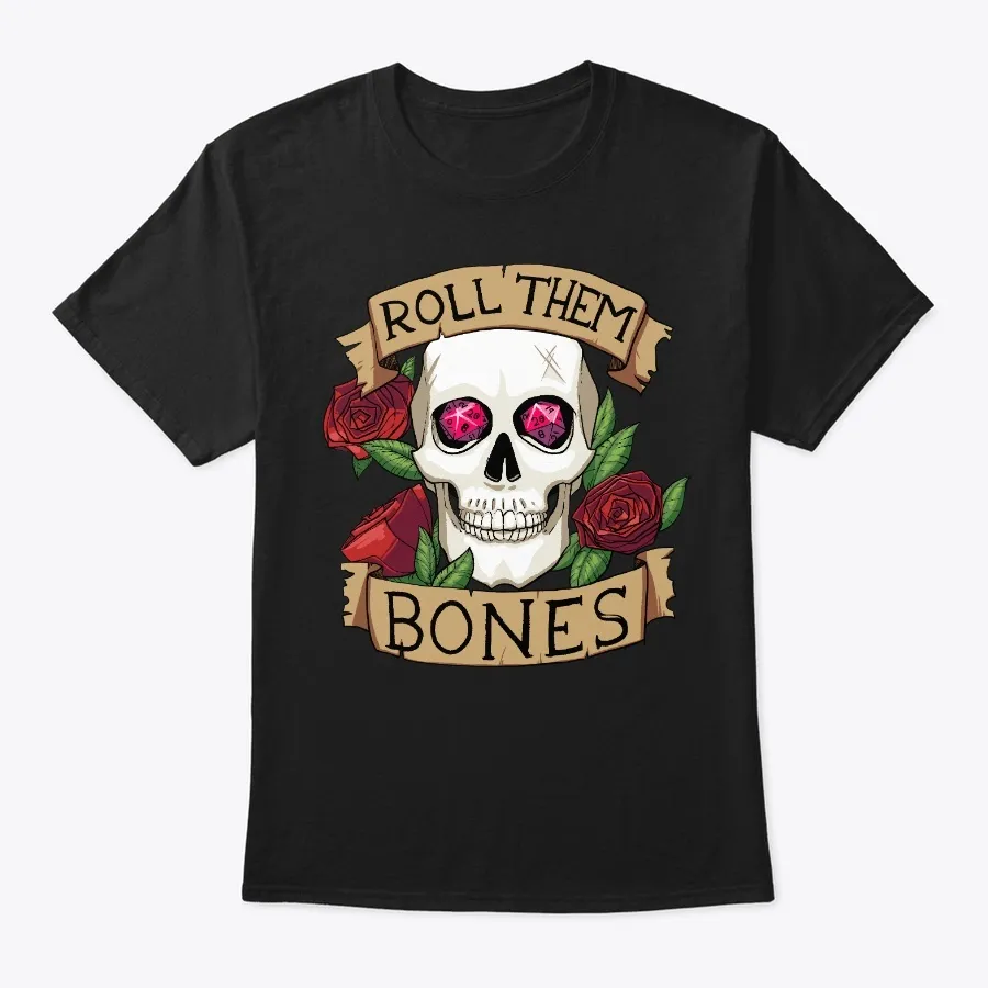 Roll Them Bones Skull And Dice