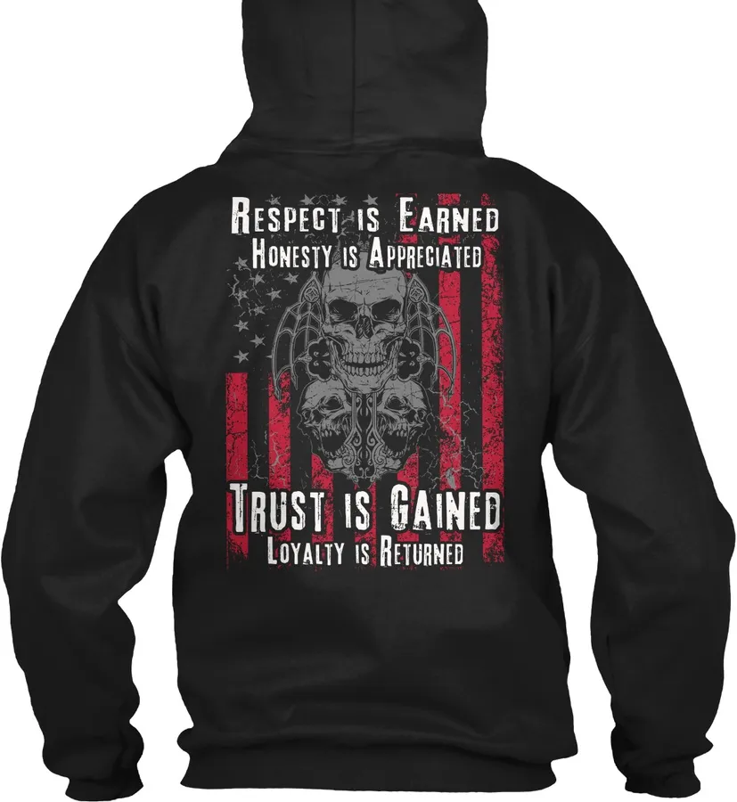 Respect Is Earned Trust Is Gained