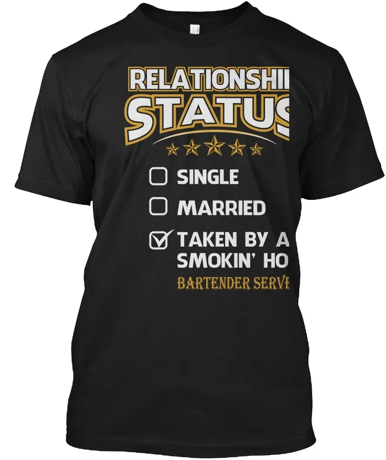 Taken By Hot Bartender Server T-shirts