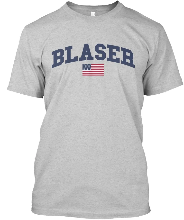 Blaser Family Flag - Names t-shirt