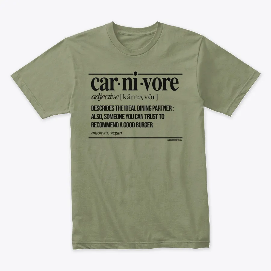 Definition Of Carnivore - Funny Af B