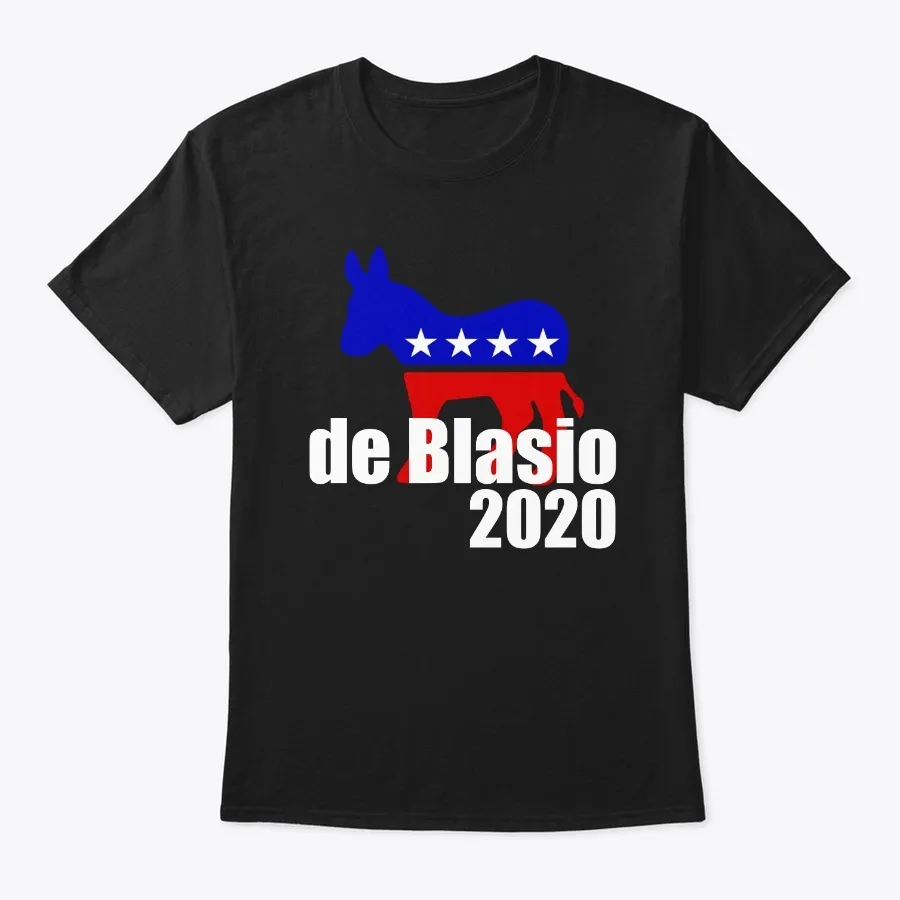De Blasio 2020 For President T-shirt - Names t-shirt