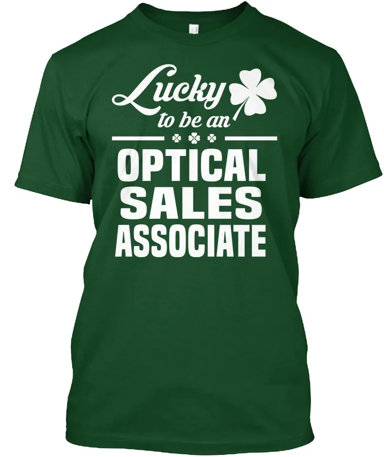 "Optical Sales Associate - Names t-shirt"