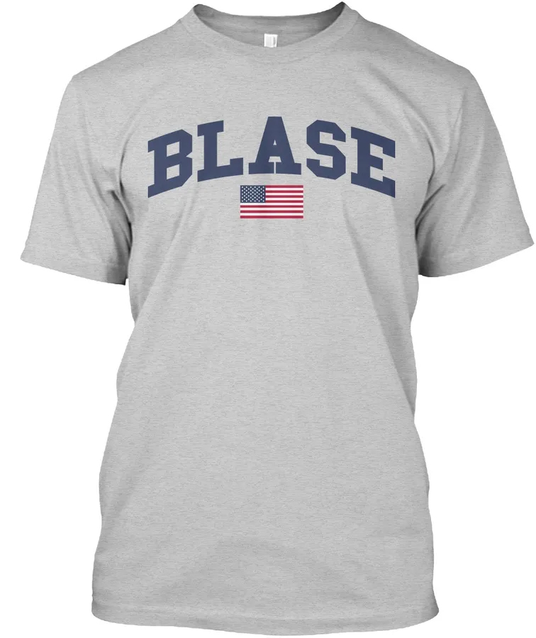 Blase Family Flag - Names t-shirt
