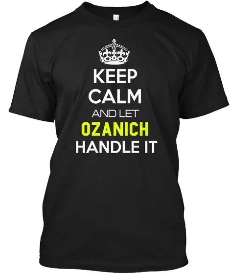 "Ozanich Man Shirt - Names t-shirt"