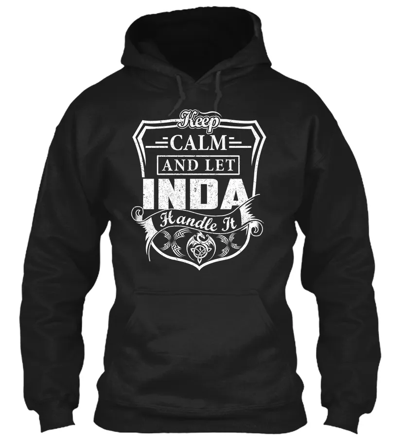 Keep Calm Inda - Name Shirts