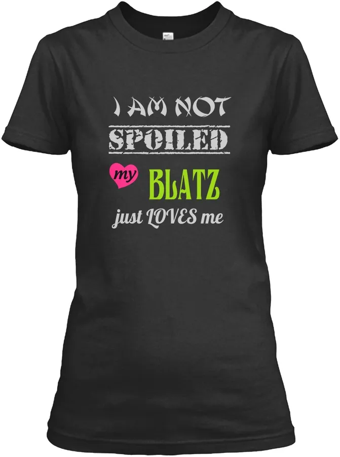 Blatz Spoiled Wife - Names t-shirt