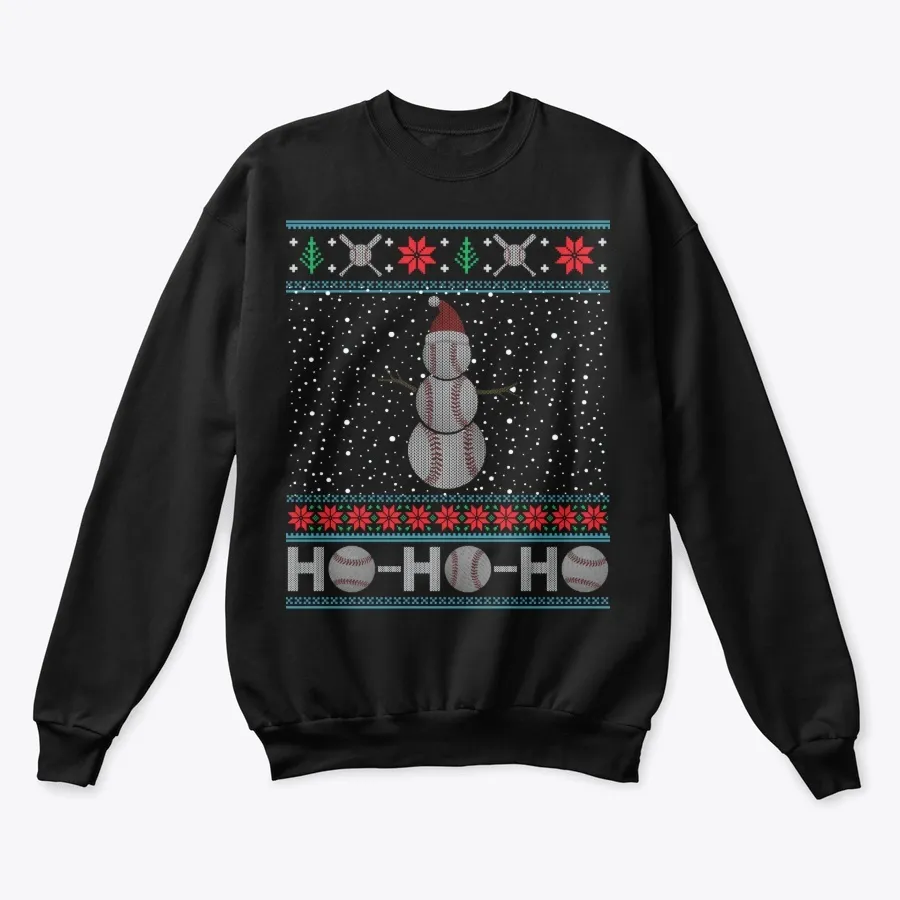 Christmas Baseball Ugly Xmas Christmas