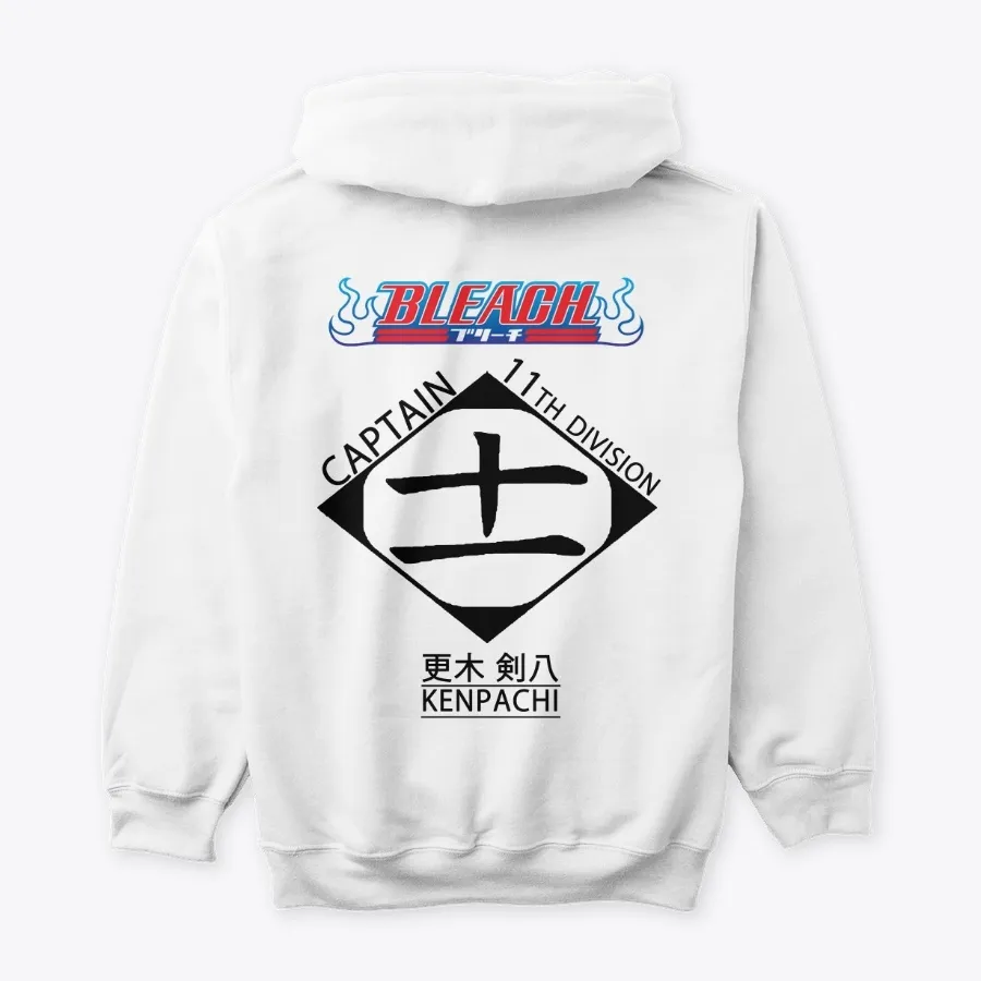 Bleach Captain 11th Division - Squad 11 - Names t-shirt